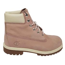 Botas de couro Timberland para mulher rosa Rosa