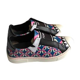 Fendi Chaussures Monster Multicolore