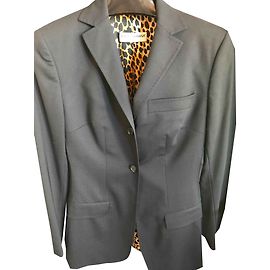 Blazer Dolce & Gabbana de lã azul marinho Azul marinho