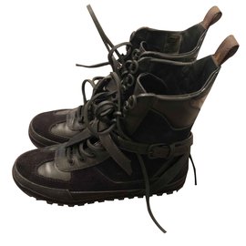 Louis Vuitton-Ankle Boots-Black