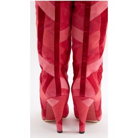 Chanel Hula Hoop Red Leather ref.58360 - Joli Closet