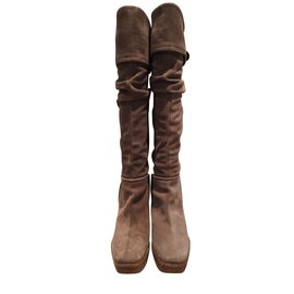 Autre Marque-PONS QUINTANA OVERKNEES-Marron,Beige