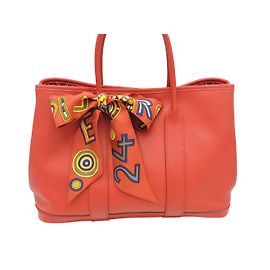 Hermès EDIÇÃO LIMITADA HERMES GARDEN PARTY Vermelho