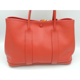 Hermès-HERMES GARDEN PARTY LIMITED EDITION-Red