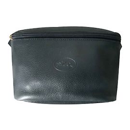 Longchamp Clutch de plátano vintage Azul oscuro