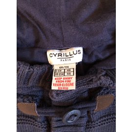 Cyrillus-Cardigan/Blouson bleu marine-Bleu Marine
