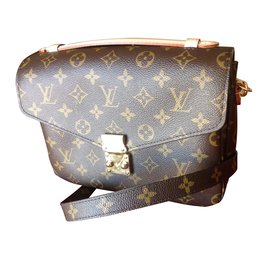 Louis Vuitton-Louis Vuitton Pochette Metis-Braun