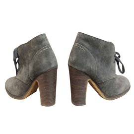 See by Chloé-Ankle Boots-Grey