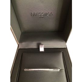Messika Gatsby simple barette Blanco