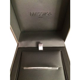 Messika-Gatsby simple barette-Blanco