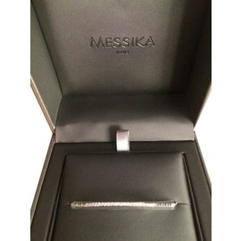 Messika Gatsby simple barette Branco