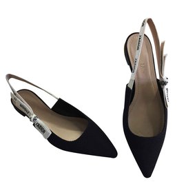 Dior-j'adior ballet flats-Nero