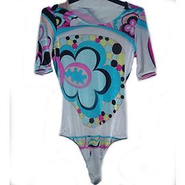 Emilio Pucci para o bodysuit de Wolford Multicor
