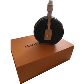 Louis Vuitton-Pequeña caja de sombrero-Castaño