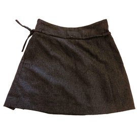 Chloé-Dark grey skirt-Dark grey