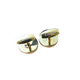 Gemelli sublimi Cartier in argento D'oro