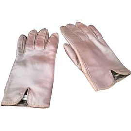 Hermès-Stunning vintage Hermès gloves-Dark brown