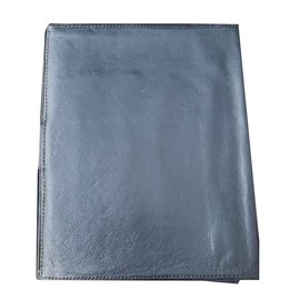 Hermès-Vintage Hermès wallet document holder-Black