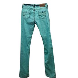 Dsquared2-Dsquared2 jeans de lavagem ácida-Azul,Turquesa