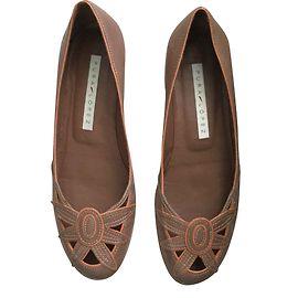 Pura Lopez bailarinas Taupe