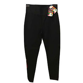 Desigual Pantaloni, ghette Nero