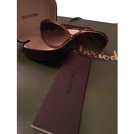Louis Vuitton Gafas de sol Soupcon Carre Marrón Castaño