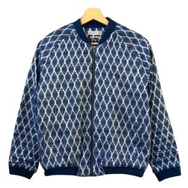 Paul & Joe Jacken Silber Marineblau