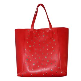 Gerard Darel-Hand bags-Silvery,Red