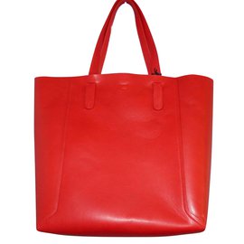 Gerard Darel-Handtaschen-Silber,Rot