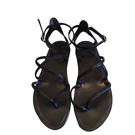 K JACQUES SANDALES EPICURE EBENE Noir