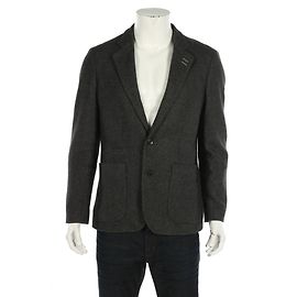 Autre Marque I Love Ugly Blazer Dunkelgrau Wolle Anthrazitgrau