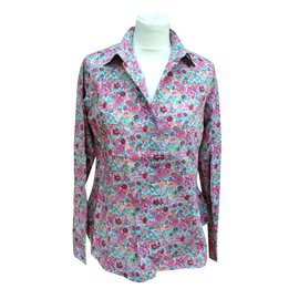 Liberty of London Camicia in cotone Liberty floreale Multicolore