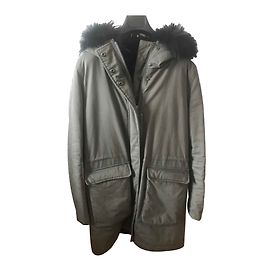 The Kooples Parka azeitona Caqui