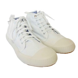 Acne-White sneakers-White