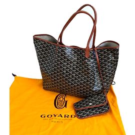 Goyard Modèle Saint Louis Marron clair Marron foncé