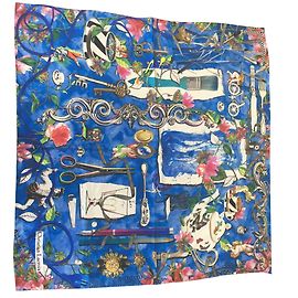 Christian Lacroix Schal 2016 Blau