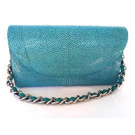 Autre Marque Turquoise clutch bag Turquoise