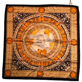 Autre Marque Nara Camicie Printed Polyester Scarf 80x80 cm Multiple colors