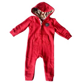 Burberry-Veste une pièce-Rouge