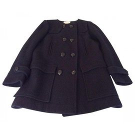 Isabel Marant Etoile-Coats, Outerwear-Navy blue