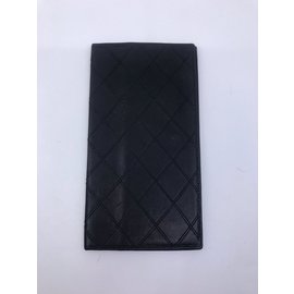 Chanel-Chanel long wallet-Black