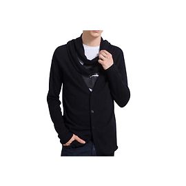 Karl Lagerfeld LAGERFELD HERREN NEUER CARDIGAN Schwarz