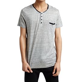 Eleven Paris CAMISA DE LINO DE ONCE PARIS Gris