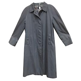 Burberry-Trench coats-Navy blue