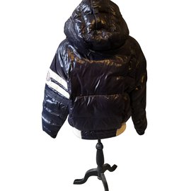 Moncler-Hermosa chaqueta Moncler Mixta-Azul oscuro