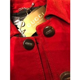 Gucci-Gucci Trench-Red