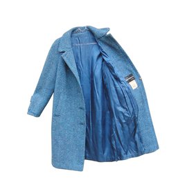 Autre Marque-Manteaux, Vêtements d'extérieur-Bleu