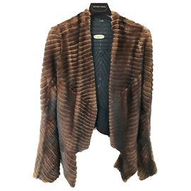 Veste Revillon par Rick Owens Marron