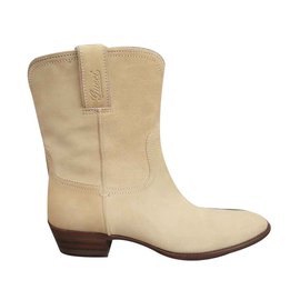 Gucci-Ankle Boots-Beige
