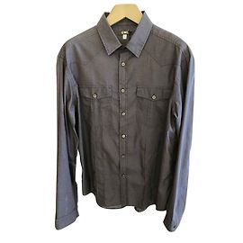 Costume National NUOVA CAMICIA DA UOMO COSTUME NAZIONALE C'N'C Blu scuro
